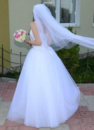Весільна сукня. свадибное плаття3 фото