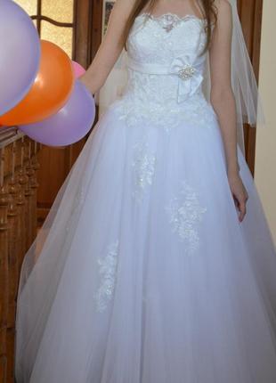 Весільна сукня. свадибное плаття4 фото