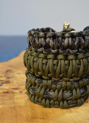 Браслет с молотом тора со змеями плетение на выбор из паракорда + брелок в подарок3 фото