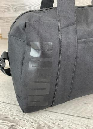 Дорожная сумка puma  пума мужская спортивная для тренировок с плечевым ремнем плотная большая оксфорд 1000d8 фото