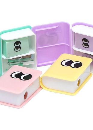 Ластик книга 2в1 с точилкой арт. 1929