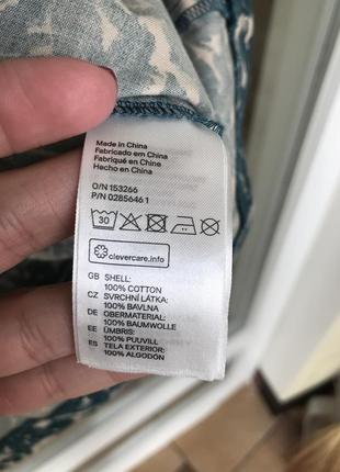 H&m платье хлопок на плечах с 4