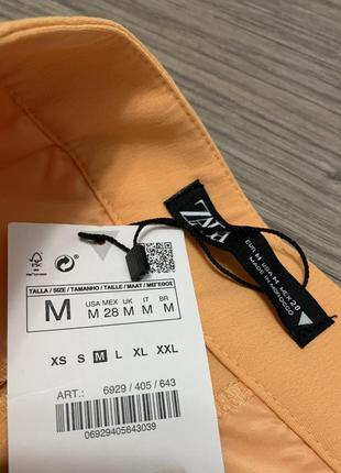 Стильные свободные брюки zara, p. m8 фото