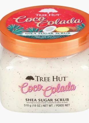 Скраб для тіла tree hut coco colada sugar scrub 510g