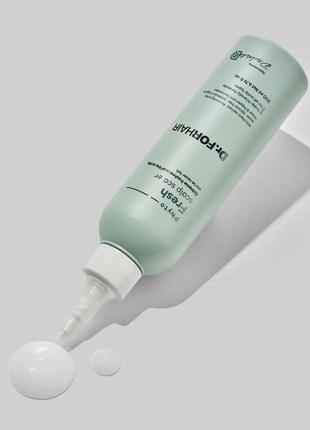 Освіжаюча маска-пілінг для очищення шкіри голови dr. forhair phyto fresh scalp scaler 200мл
