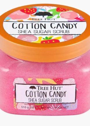 Скраб для тела tree hut cotton candy sugar scrub 510g1 фото