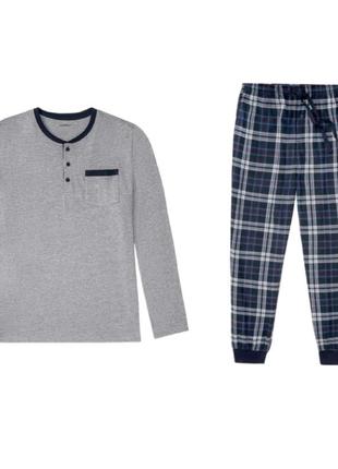 Теплая мужская пижама livergy s  германия