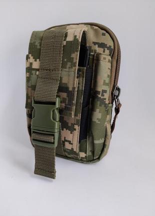 Сумка для документів з однією кишенею cordura зелений пiксель