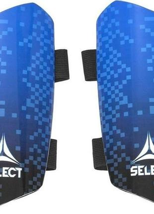 Щитки футбольні select shin guards standard v23 синій, чорний уні l (рост 160-180см) 647610-125l