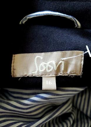 Новый блейзер пиджак в морском стиле soon 16 uk4 фото