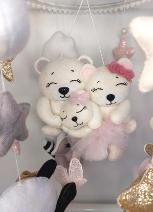 Музыкальный мобиль в кроватку. 3