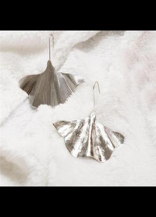 💙серебряные серьги💛