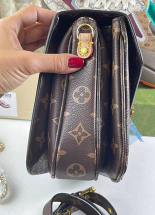 Сумка женская с канвы в стиле louis vuitton metis2 фото