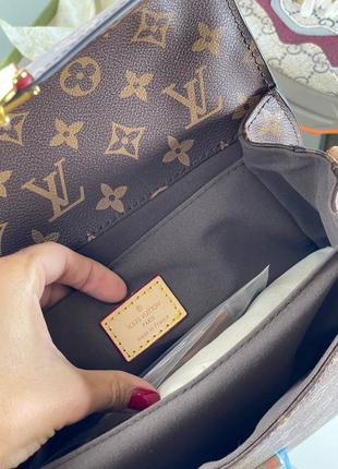 Сумка женская с канвы в стиле louis vuitton metis5 фото