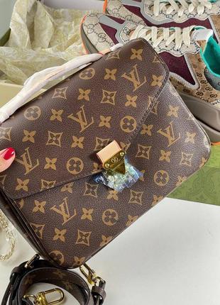 Сумка женская с канвы в стиле louis vuitton metis1 фото