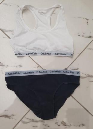 Трусики с майкой оригинал calvin klein