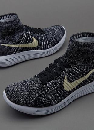 Оригинальные кроссовки женские /человечи nike wmns lunarepic flyknit bhm 881682 007