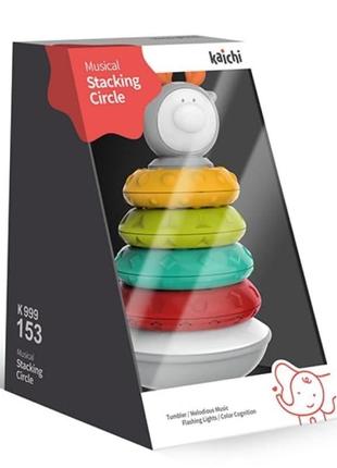 Пірамідка "олень" kaichi k999-153 на батарейках