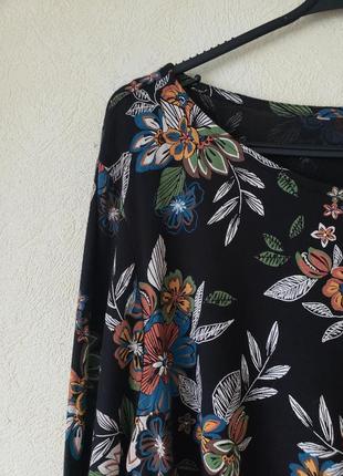 Новая натуральная трикотажная стречевая блуза tu 24 uk3 фото