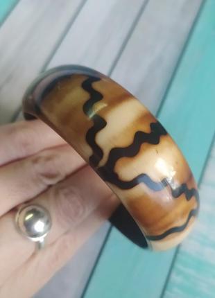 Браслет вінтаж люцит