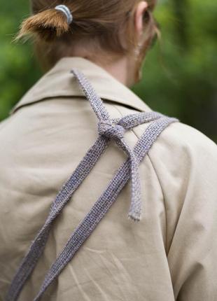 Текстильная женская сумка "леля" ручная работа.4 фото