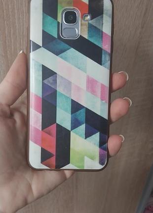 Чехол "мозаика" самсунг j600f