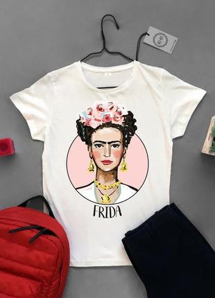 Футболка youstyle frida15 0565 s white1 фото