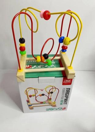 Пальчиковый развивающий лабиринт логика