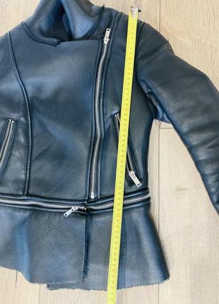 Женская куртка aftf basic дубленка на меху9 фото