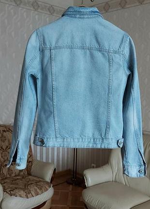 Куртка джинсовая комбинезон cotton uk8 4