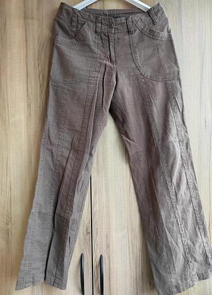 Натуральные брюки, лен city life