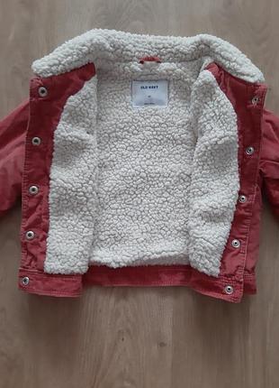 Куртка утеплена мехом,зверху вельвет 2