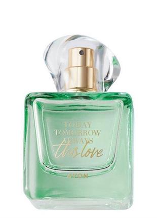 Парфюмированная вода this love  tta today avon 100 мл2 фото