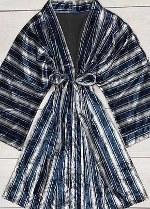 Домашний велюровый халатик