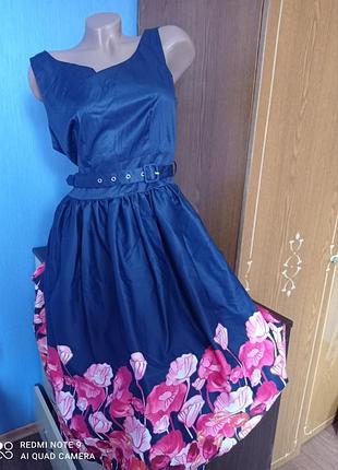 Сарафан в цветы