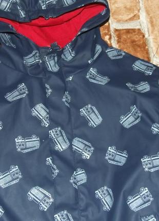 Куртка ветровка дождевик прорезиненая мальчику 5 - 7 лет2 фото