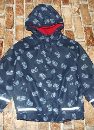 Куртка ветровка дождевик прорезиненая мальчику 5 - 7 лет5 фото