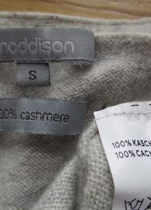 Джемпер/свитер кашемировый серый/100% кашемир/s-xs5 фото