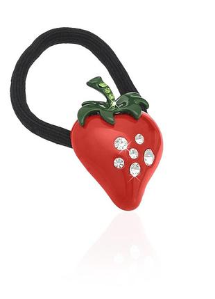 Резинка для волос тонкая с украшением 1069601