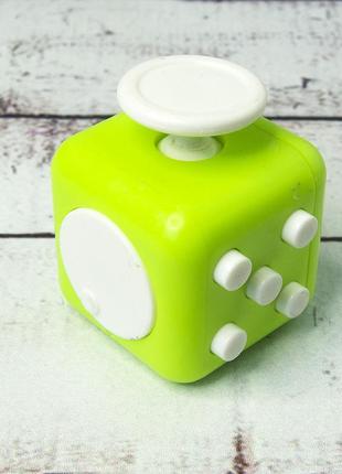 Кубик-антистресс fidget cube (серый милитари)8 фото