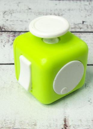 Кубик-антистресс fidget cube (серый милитари)7 фото