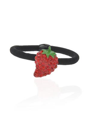 Гумка для волосся тонка з прикрасою 664202