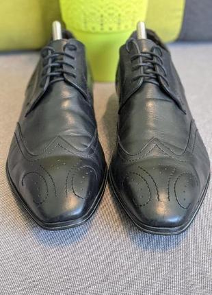 Geox мужские оригинальные туфли кожаные6 фото