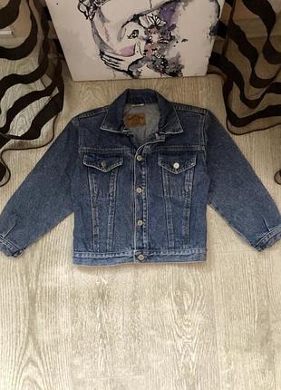 Джинсовая курточка на девочку