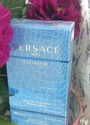 Туалетная вода для мужчин versace man eau fraiche 100 мл