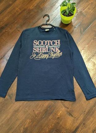 Scotch &amp;shrunk подростковая оригинальная кофта лонгслив