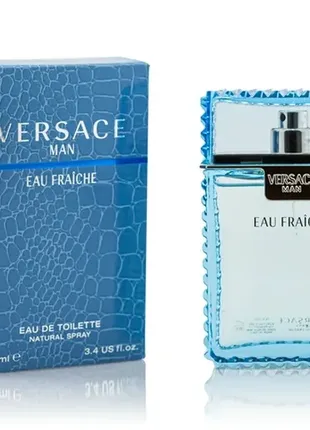 Туалетная вода для мужчин versace man eau fraiche 100 мл
