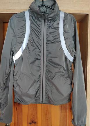 Ветровка куртка сеоа со светоотражающими вставками beta studios