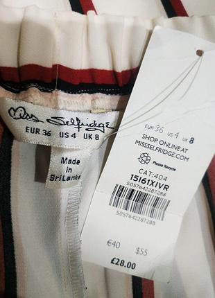 293.оригинального дизайна блузка британского бренда miss selfridge. новая, с биркой6 фото