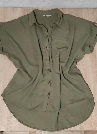 Женская блузка, рубашка, размер оверсайз2 фото